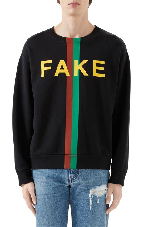 gucci technical jersey sweatshirt replica|authentic gucci tag.